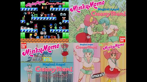 Minky Momo VS Creamy Mami OVA Special Short [80's Anime Crossover Battle/Duel between 2 Popular 80's Magical Girl Protagonist]