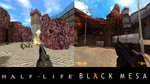 Half Life Vs Black Mesa Short (Surface Tension Part 2)