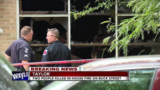 Two people dead in Taylor house fire