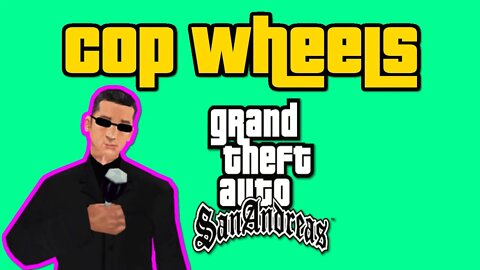 Grand Theft Auto: San Andreas - Cop Wheels [Stealing Police Motorcycles For The Bank Heist]