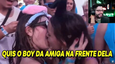 PLAYHARD REAGINDO QUIS O BOY DA AMIGA NA FRENTE DELA | SemZero