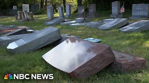 FBI investigating over a hundred gravestones vandalized at Jewish cemeteries