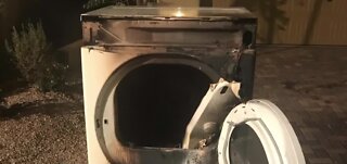 Dryer starts fire in Henderson home