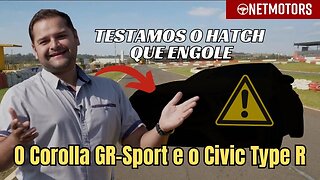 O CIVIC TYPE R E COROLLA GR PODE TENTAR, MAS NAO CHEGA AOS PÉS DESSE HATCH ALEMÃO !!!