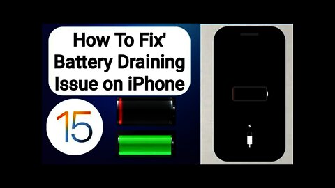 How to fix iPhone Battery Draining fast Issue | iPhone battery drops too fast | iPhone battery tips