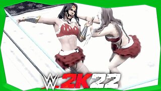 WWE 2K22 | WONDER WOMAN V ROGUE! |🎄Iron Woman Match🎄[60 FPS PC]