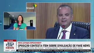 Nova lei do impeachment: Oposição contesta item que criminaliza divulgação de fake news