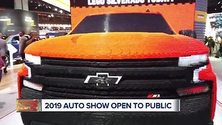 2019 Detroit Auto Show opens to public