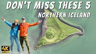 DON’T MISS THESE 5 PLACES! Northern Iceland Road Trip Itinerary from Akureyri (4K Drone footage)