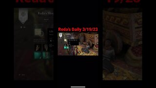 Reda’s Daily 3/19/23