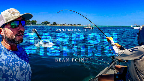 Anna Maria Tarpon Fishing Bean Point Florida Catching Silver Kings on Pass Crabs