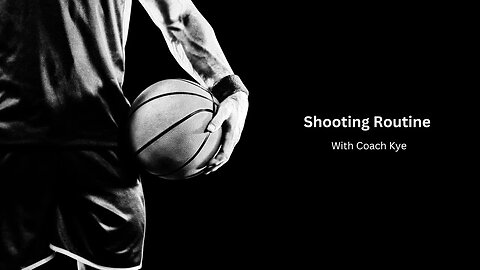 Basketball Shooting Routine you can do individually or with a partner.