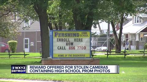 Cameras stolen containing high school prom photos