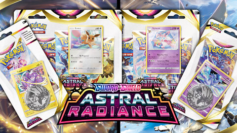 Opening Pokémon Astral Radiance Promo Packs!