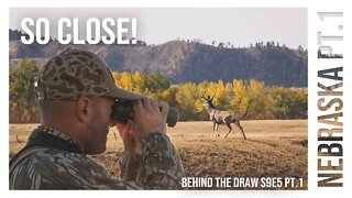 SO CLOSE! Bowhunting Mule Deer in Wide Open Country