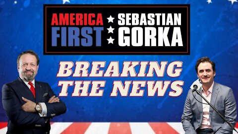 Breaking the news. Breitbart's Alex Marlow with Sebastian Gorka on AMERICA First