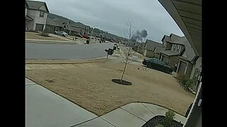 military helicopter falling out the sky in Madison County, Alabama...