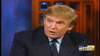 Donald Trump's views on Abortion, changing over 20 years, from Pro Choice, to Pro Life, to...