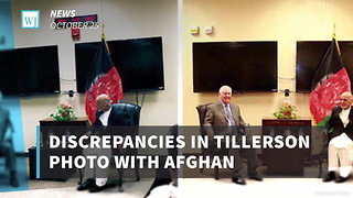 Discrepancies in Tillerson Photo with Afghan President Suggest Possible Photo Manipulation