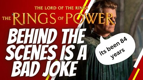 rings of power BEHIND THE SCENES IS BAD