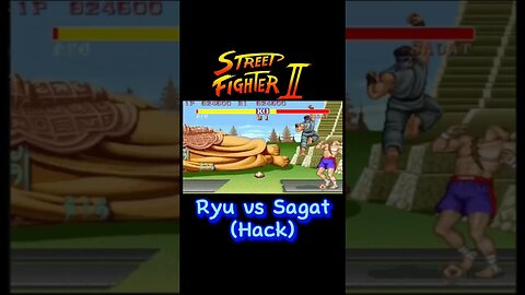 Street Fighter Ryu vs Sagat #youtubeshorts #ytshorts #gaming #trending #viral #streetfighter #ryu