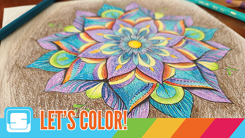 Let's Color a mandala from You Print