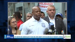 Eric Adams speaks out against migrants being bused into NYC, after a long time of proclaiming the city as a sanctuary for illegal immigrants