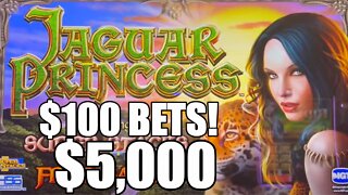 IS SHE REALLY A PRINCESS? Up To $100 A Spin on High Limit Slots