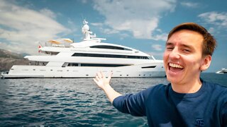 I’M RENTING A SUPER YACHT!!!