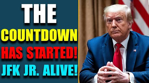 SHARIRAYE BIG UPDATE: TRUMP SAYS! THE COUNTDOWN HAS STARTED!!! BIG DECLASS REVEALS JFK JR ALIVE