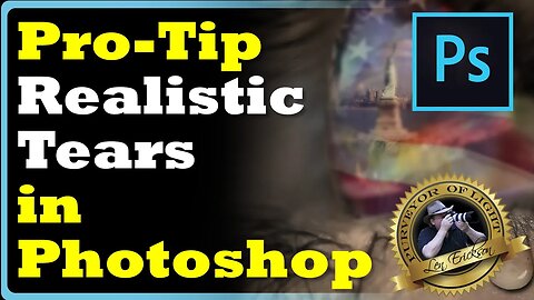 Pro-Tip: Realistic Tears in Photoshop