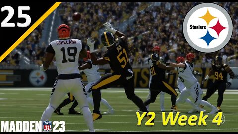A Little To Late for the Offense l Madden 23 Pittsburgh Steelers Franchise Ep. 25