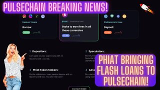 Pulsechain Breaking News! Phiat Bringing Flash Loans To Pulsechain!