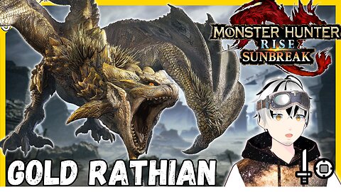 Surviving a Gold Rathian Encounter【Monster Hunter Rise Sunbreak】