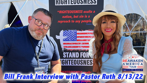 Bill Frank Interview at Reawaken America Tour in Batavia/Rochester, NY 8/13/22 Day 2