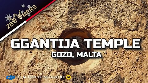GGANTIJA TEMPLE GOZO MALTA #djimini3pro #insta360x3
