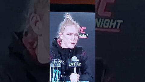 Holly Holm speaks up about children.