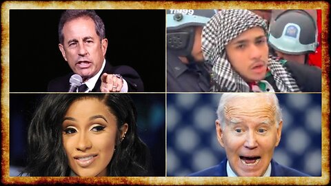 Seinfeld Show INTERRUPTED by Protests, Police CRACK DOWN on Nakba March, Cardi B TRASHES Biden