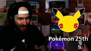 Pokemon Presents: Pokemon 25th Anniversary Montage REACTION