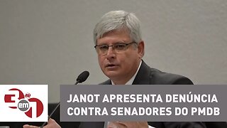 Rodrigo Janot apresenta denúncia contra senadores do PMDB