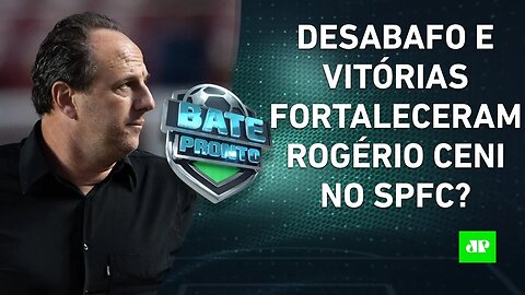 Rogério Ceni ENFIM está SEGURO no comando do São Paulo? | BATE-PRONTO – 15/02/22