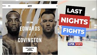 UFC 296 Recap | Edwards Easily Defeats Covington | Strickland Brawl & Trash Talk