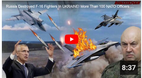 Russia Destroyed F-16 Fighters In UKRAINE! More Than 100 NATO Officers Were Wiped Out In LVIV!