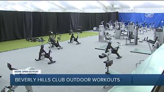 Beverly Hills Club offering outdoor cardio classes