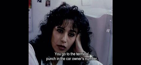 Ofra Haza Scene from film Tzedek Muchlat (Primal Justice).