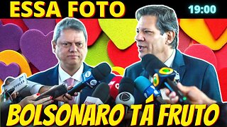 19h FOGO NO PARQUINHO - Bolsonaro está 'transtornado' com foto Tarcísio-Haddad