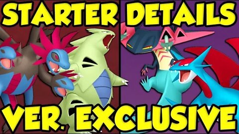 OFFICIAL GEN 9 STARTER EVOLUTION DETAILS! Pokemon Scarlet and Violet Version Exclusive Pokemon!