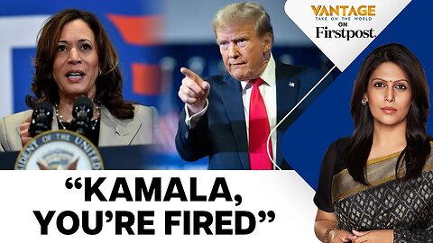 US Election: Trump Calls Kamala Harris "Lunatic" in First Direct Attack | Vantage with Palki Sharma