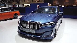 BMW Alpina B7 Bitubo FACELIFT (large grill!), B5 BiTurbo, XD4 at Geneva 2019 [4k 60p]