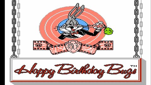 The Bugs Bunny Birthday Blowout (1990) Full Game Walkthrough [NES]